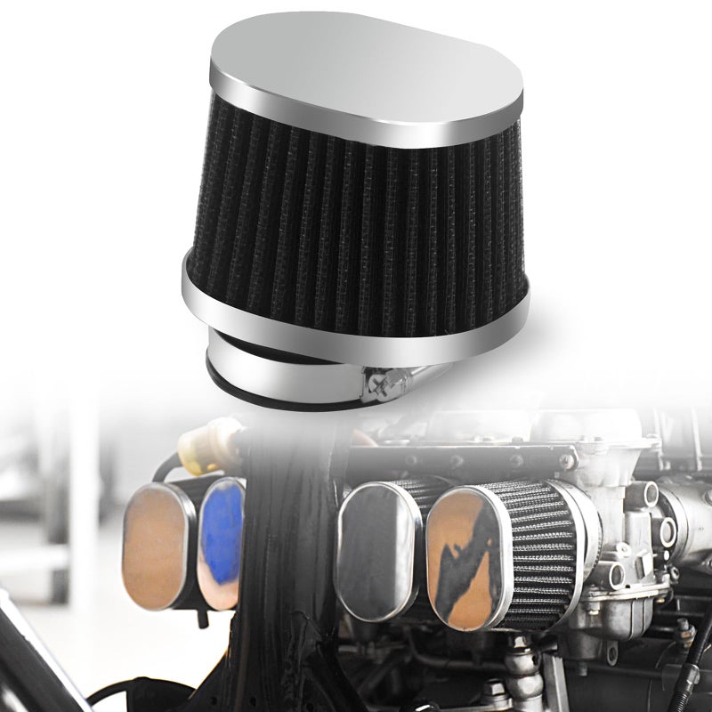 DKMOTORK 52mm 53mm 54mm Motorcycle Pod Air Filter For Honda CB750 900 1000 1100 VT750C Yamaha XS650 850 1100 XJR1200 Kawasaki Ninja500 KZ750 - Image 1